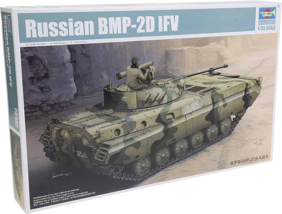 Trumpeter Scale Models 5585 1/35 Russian BMP2D Infantry Fighting Vehicle Plastic Model Kit