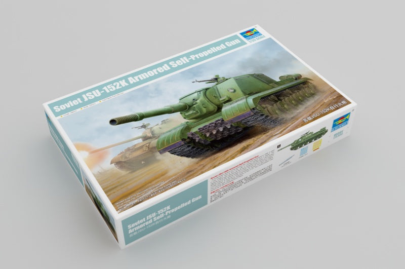 Trumpeter Scale Models 5591 1/35 Soviet JSU-152K Armored Self-Propelled Gun Model Kit