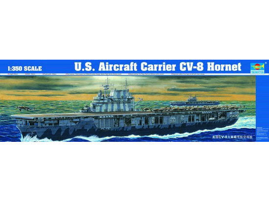 Trumpeter Scale Models 5601 1/350 USS Hornet CV8 Aircraft Carrier Model Kit
