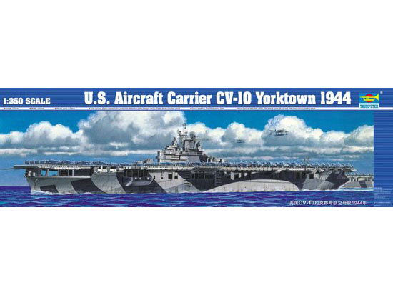 Trumpeter Scale Models 5603 1/350 USS Yorktown CV10 Aircraft Carrier 1944 Model Kit