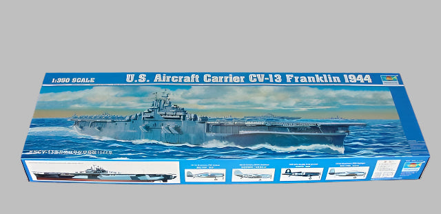 Trumpeter Scale Models 5604 1/350 USS Franklin CV13 Aircraft Carrier 1944 Model Kit