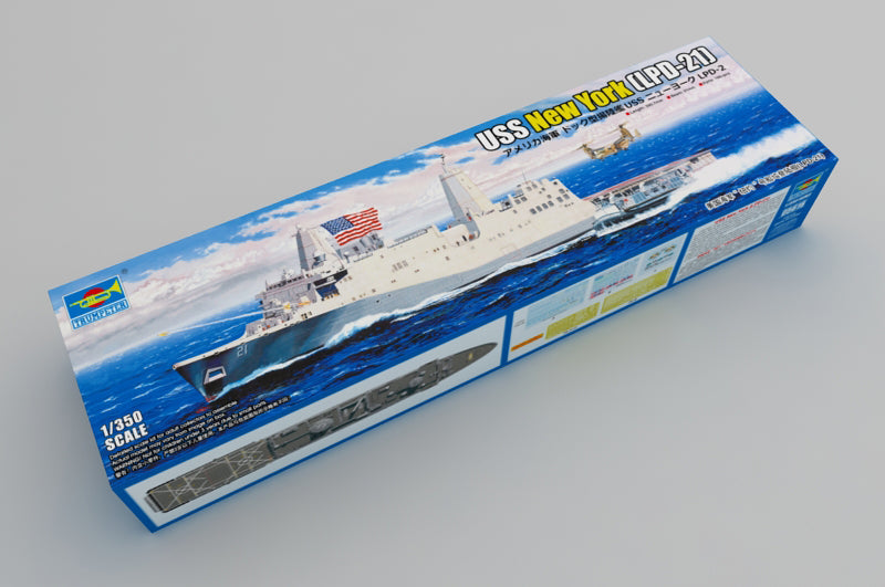 Trumpeter Scale Models 5616 1/350 USS New York LPD21 Amphibious Transport Dock Model Ship Kit