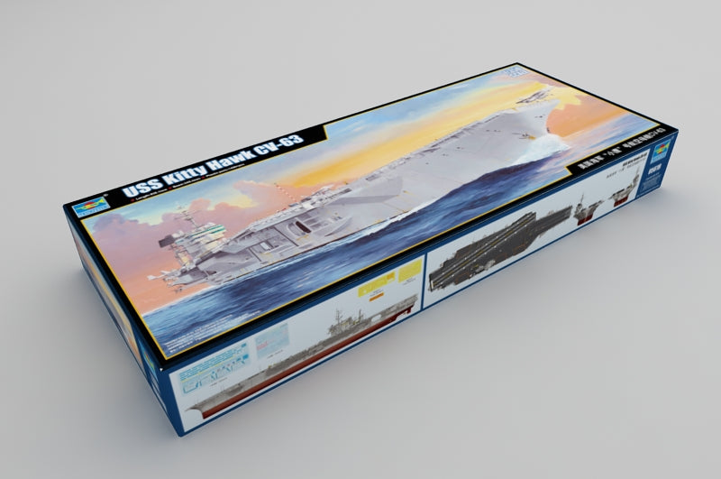 Trumpeter Scale Models 5619 1/350 USS Kitty Hawk CV63 Aircraft Carrier Model Ship Kit