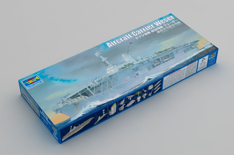 Trumpeter Scale Models 5633 1/350 German Weser Aircraft Carrier Model Ship Kit