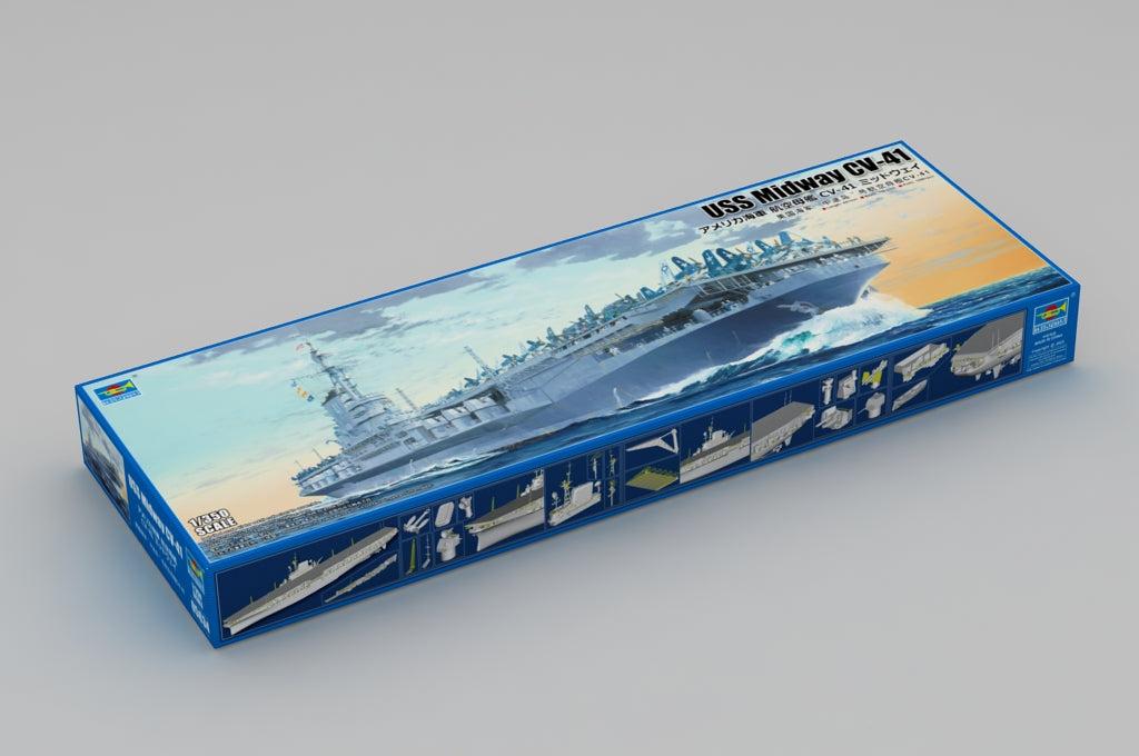 Trumpeter Scale Models 5634 1/350 USS Midway CV-41 Aircraft Carrier Model Kit
