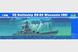 Trumpeter Scale Models 5706 1/700 USS Wisconsin BB64 Battleship 1991 Model Kit