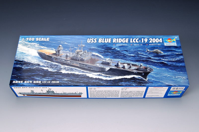 Trumpeter Scale Models 5717 1/700 USS Blue Ridge LCC-19 Command Ship 2004 Model Kit