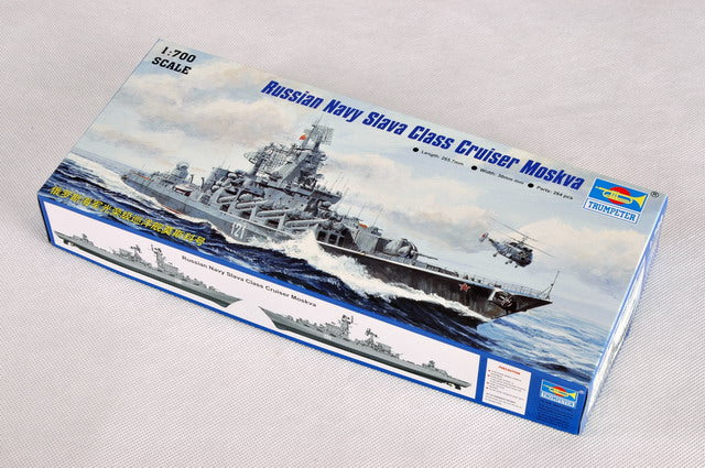 Trumpeter Scale Models 5720 1/700 Russian Navy Slava Class Cruiser Moskva Model Ship Kit
