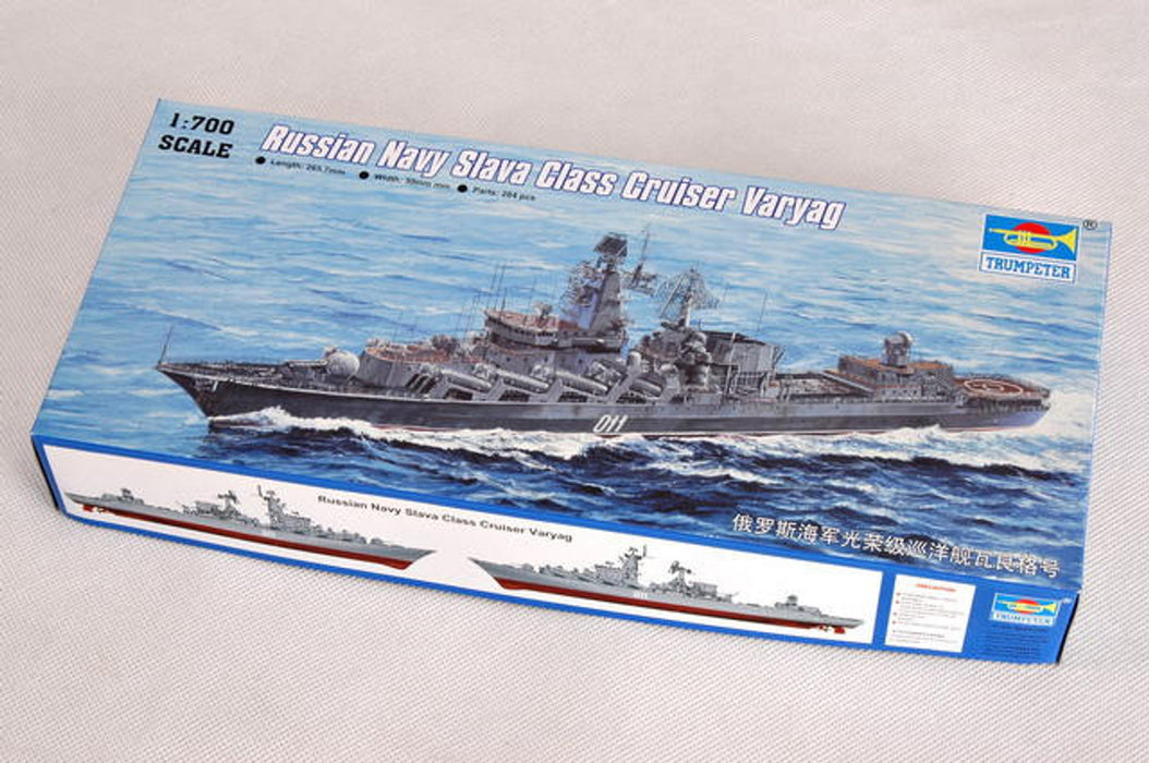 Trumpeter Scale Models 5721 1/700 Russian Navy Slava Class Cruiser Varyag Model Ship Kit
