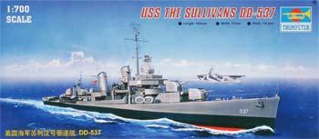 Trumpeter Scale Models 5731 USS The Sullivans DD537 Destroyer Model Ship Kit