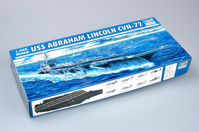 Trumpeter Scale Models 5732 1/700 USS Abraham Lincoln CVN72 Aircraft Carrier Model Kit