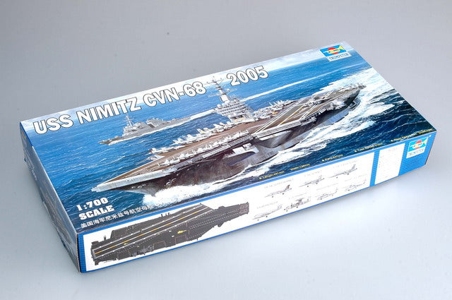 Trumpeter Scale Models 5739 1/700 USS Nimitz CVN68 Aircraft Carrier 2005 Model Kit