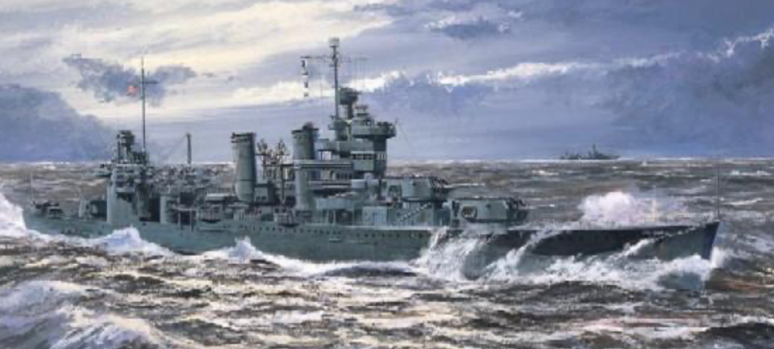 Trumpeter Scale Models 5742 1/700 USS New Orleans CA32 Cruiser Model Ship Kit