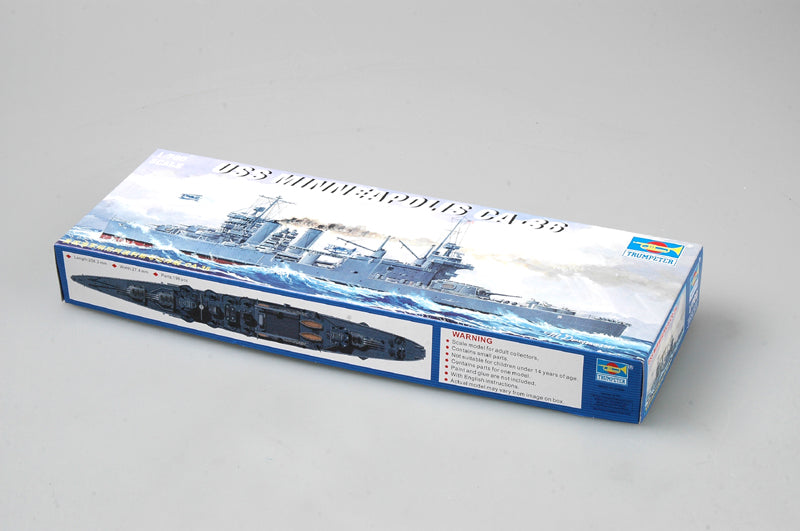 Trumpeter Scale Models 5744 1/700 USS Minneapolis CA36 Heavy Cruiser 1942 Model Ship Kit