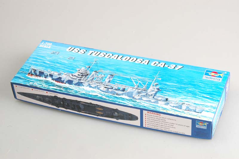 Trumpeter Scale Models 5745 1/700 USS Tuscaloosa CA37 Heavy Cruiser Model Ship Kit