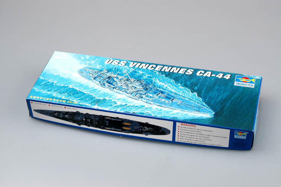 Trumpeter Scale Models 5749 1/700 USS Vincennes CA44 Heavy Cruiser Model Ship Kit