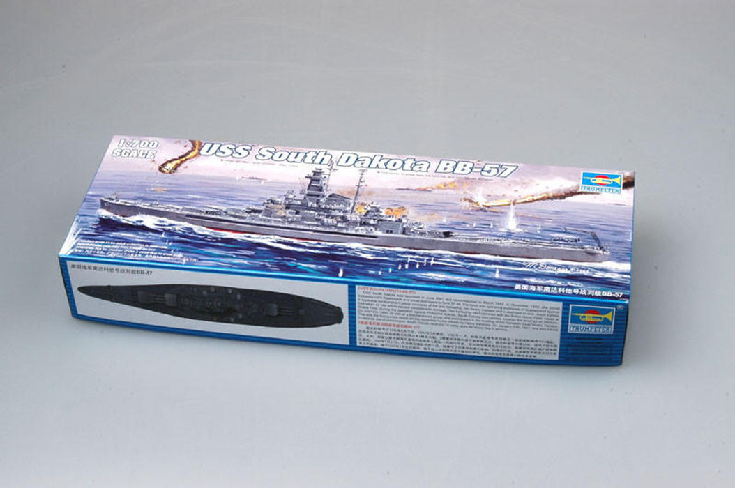 Trumpeter Scale Models 5760 1/700 USS South Dakota BB57 1945 Model Kit