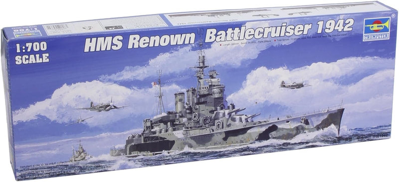 Trumpeter Scale Models 5764 1/700 HMS Renown British Battlecruiser 1942 Kit