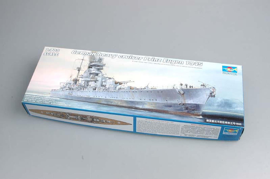 Trumpeter Scale Models 5767 1/700 German Prinz Eugen Heavy Cruiser 1945 Model Kit