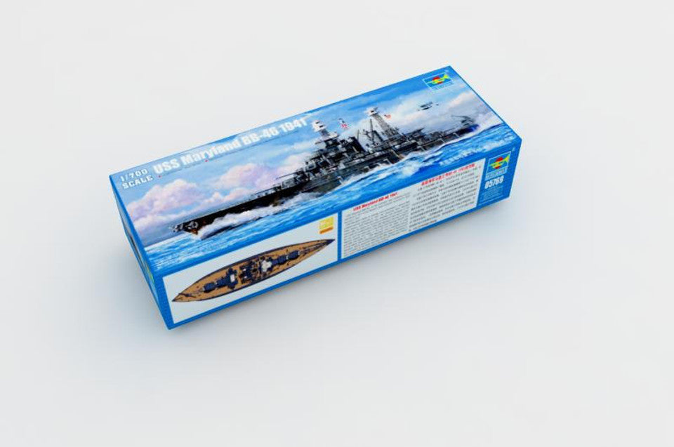 Trumpeter Scale Models 5769 1/700 USS Maryland BB46 Battleship 1941 Model Kit