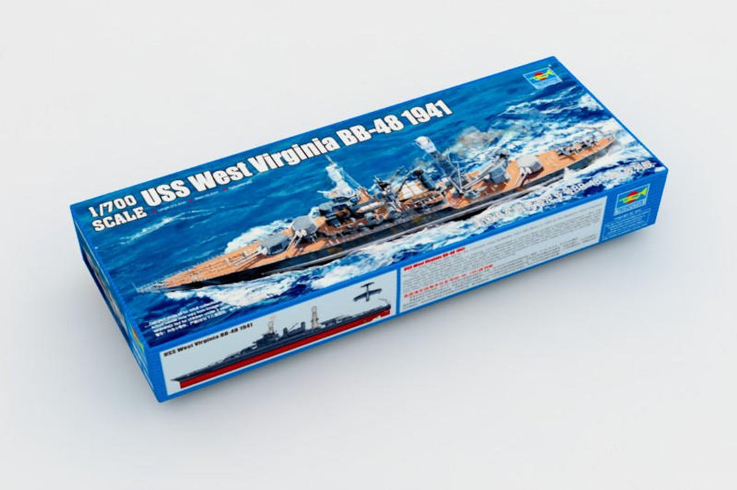 Trumpeter Scale Models 5771 1/700 USS West Virginia BB48 Battleship 1941 Model Kit