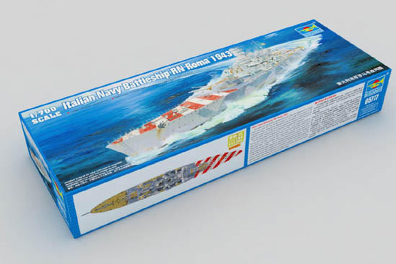 Trumpeter Scale Models 5777 1/700 RN Roma Italian Navy Battleship 1943 Model Kit