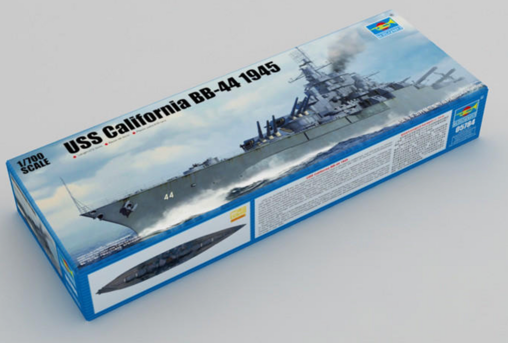 Trumpeter Scale Models 5784 1/700 USS California BB44 Battleship 1945 Model Kit
