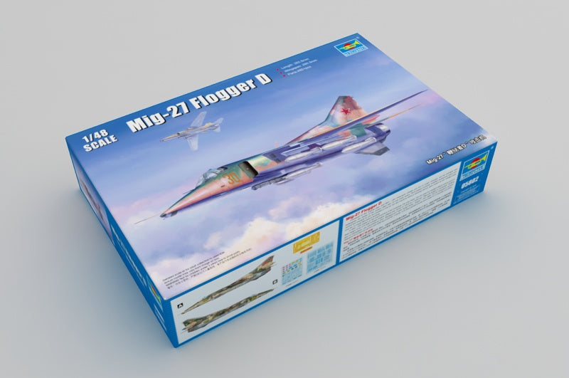 Trumpeter Scale Models 5802 1/48 Russian Mig-27 Flogger D Aircraft Model Kit