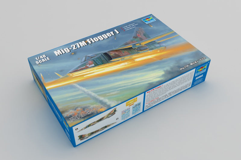 Trumpeter Scale Models 5803 1/48 Russian Mig-27M Flogger J Aircraft Model Kit
