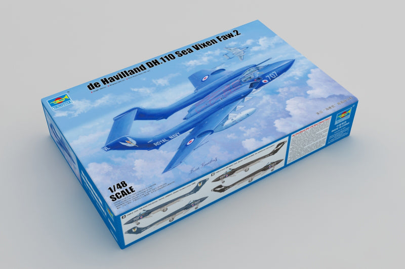 Trumpeter Scale Models 5808 1/48 de Havilland Dh.110 Sea Vixen FAW-2 British Fighter Model Kit
