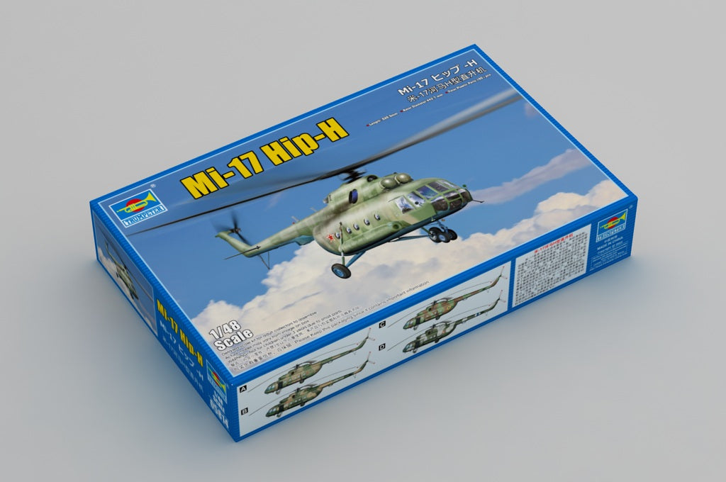 Trumpeter Scale Models 5814 1/48 Mi17 Hip-H Helicopter Model Kit