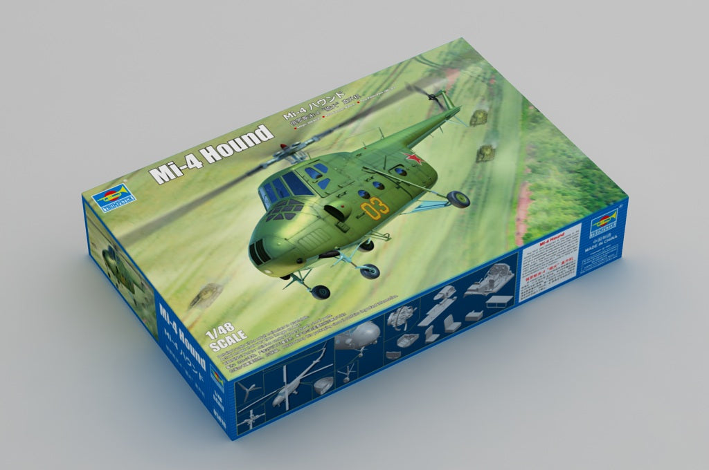 Trumpeter Scale Models 5816 1/48 Mi4 Hound Helicopter Model Kit