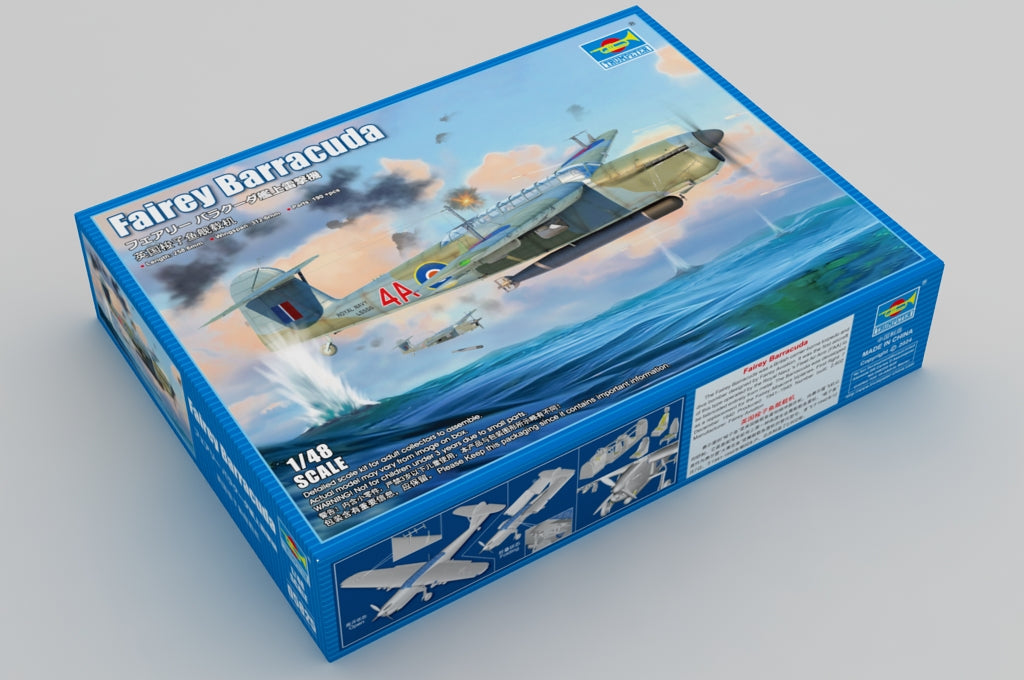 Trumpeter Scale Models 5825 1/48 Fairey Barracuda Model Aircraft Kit