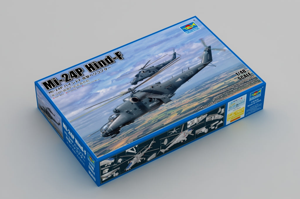Trumpeter Scale Models 5829 1/48 Mi-24P Hind-F Helicopter Model Kit