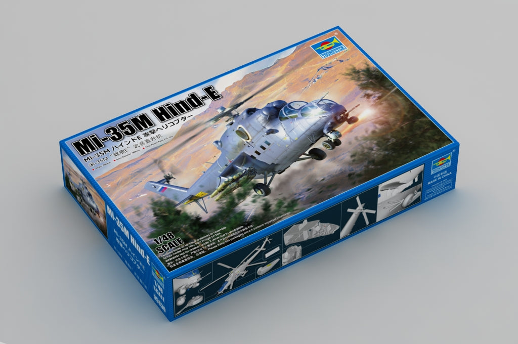 Trumpeter Scale Models 5830 1/48 Mi-35M Hind-E Helicopter Model Kit