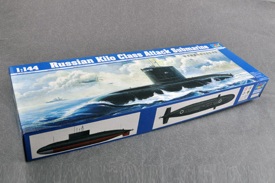 Trumpeter Scale Models 5903 1/144 Russian Kilo Class Attack Submarine Type 636 Model Kit