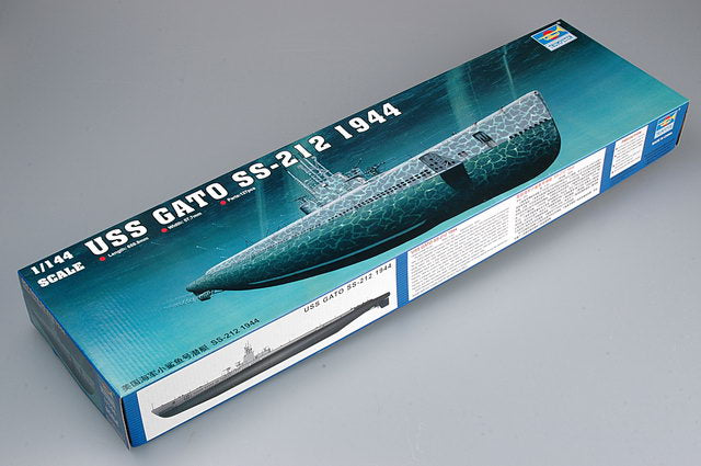 Trumpeter Scale Models 5906 1/144 USS Gato SS-212 Submarine 1944 Model Kit