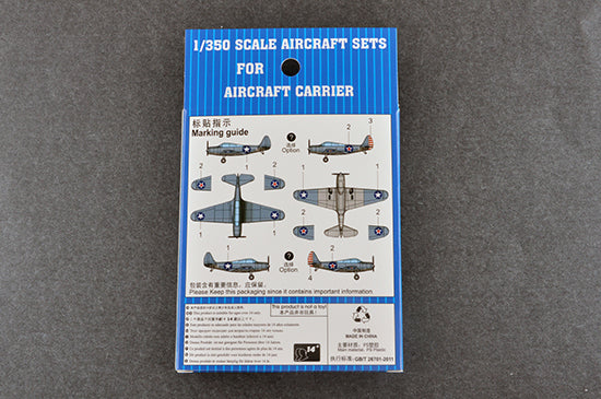 Trumpeter Scale Models 6403 1/350 TBD-1 Devastator Torpedo Bomber Set Model Aircraft Kit
