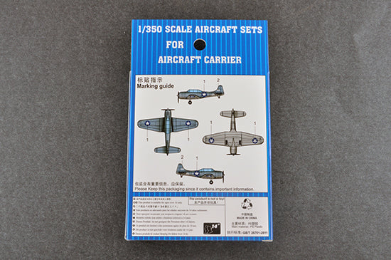 Trumpeter Scale Models 6404 1/350 SBD-3 Dauntless Model Set Aircraft Kit