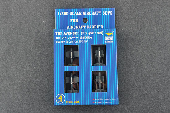 Trumpeter Scale Models 6408 1/350 TBF Avenger Set Model Aircraft Kit