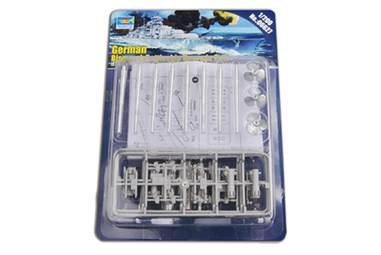 Trumpeter Scale Models 6627 1/200 Bismark Battleship Upgrade Set