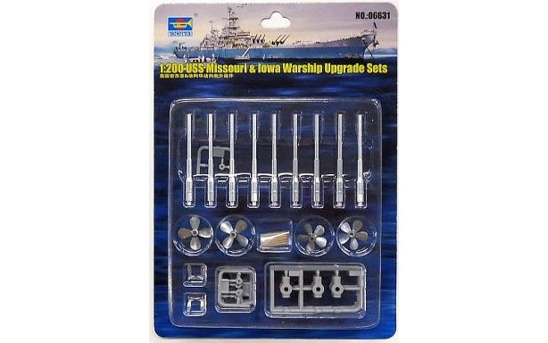 Trumpeter Scale Models 6631 1/200 USS Missouri Upgrade Set