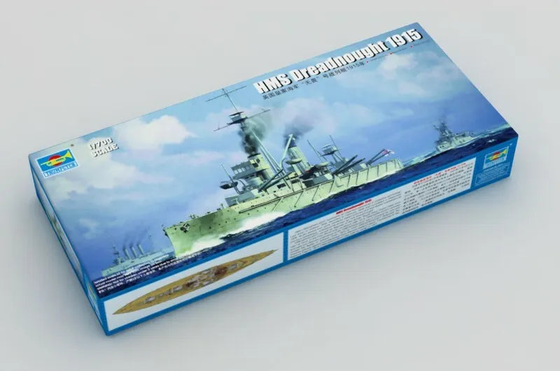 Trumpeter Scale Models 6705 1/700 HMS Dreadnought British Battleship 1915 Kit
