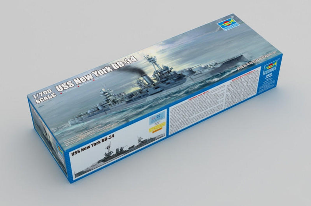 Trumpeter Scale Models 6711 1/700 USS New York BB34 Ship Model Kit