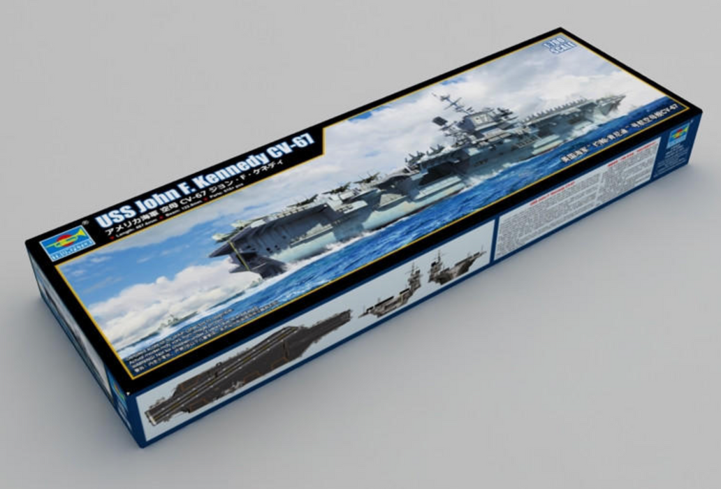 Trumpeter Scale Models 6716 1/700 USS John F Kennedy CV-67 Aircraft Carrier Model Kit