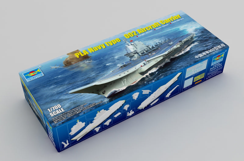 Trumpeter Scale Models 6725 1/700 PLA Chinese Type 002 Aircraft Carrier Model Kit