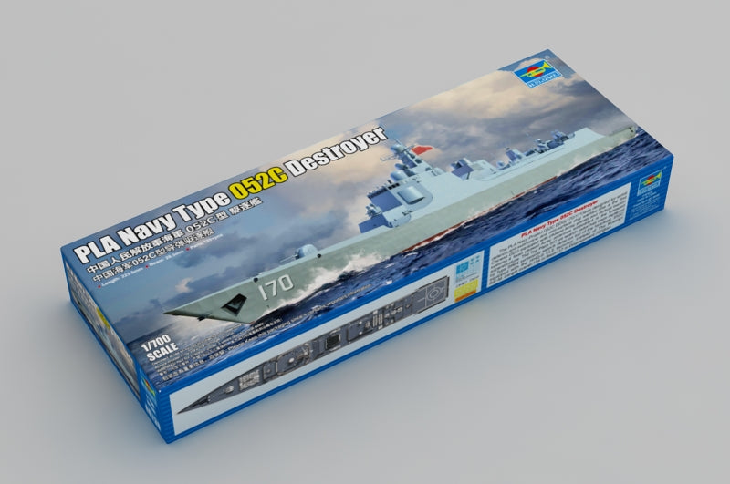 Trumpeter Scale Models 6730 1/700 PLA Chinese Type 052C Destroyer Model Kit
