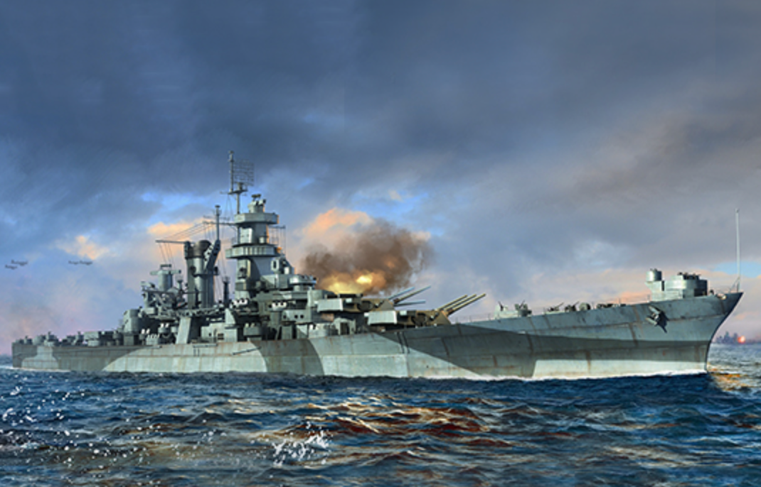 Trumpeter Scale Models 6738 1/700 USS Alaska CB1 Battlecruiser Model Ship Kit