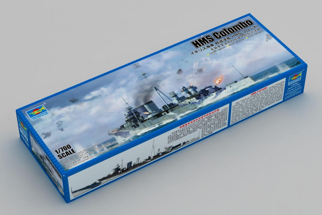 Trumpeter Scale Models 6742 1/700 HMS Colombo British Light Cruiser Model Kit