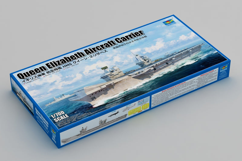 Trumpeter Scale Models 6751 1/700 HMS Queen Elizabeth British Aircraft Carrier Model Kit